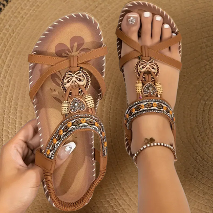Nada™ | Sandali ortopedici in stile Ibiza per comfort ed eleganza