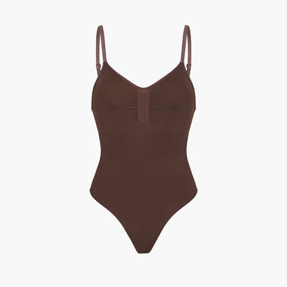 Bodysuit sculpterende shapewear met slip