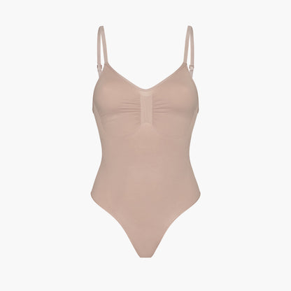 Bodysuit sculpterende shapewear met slip