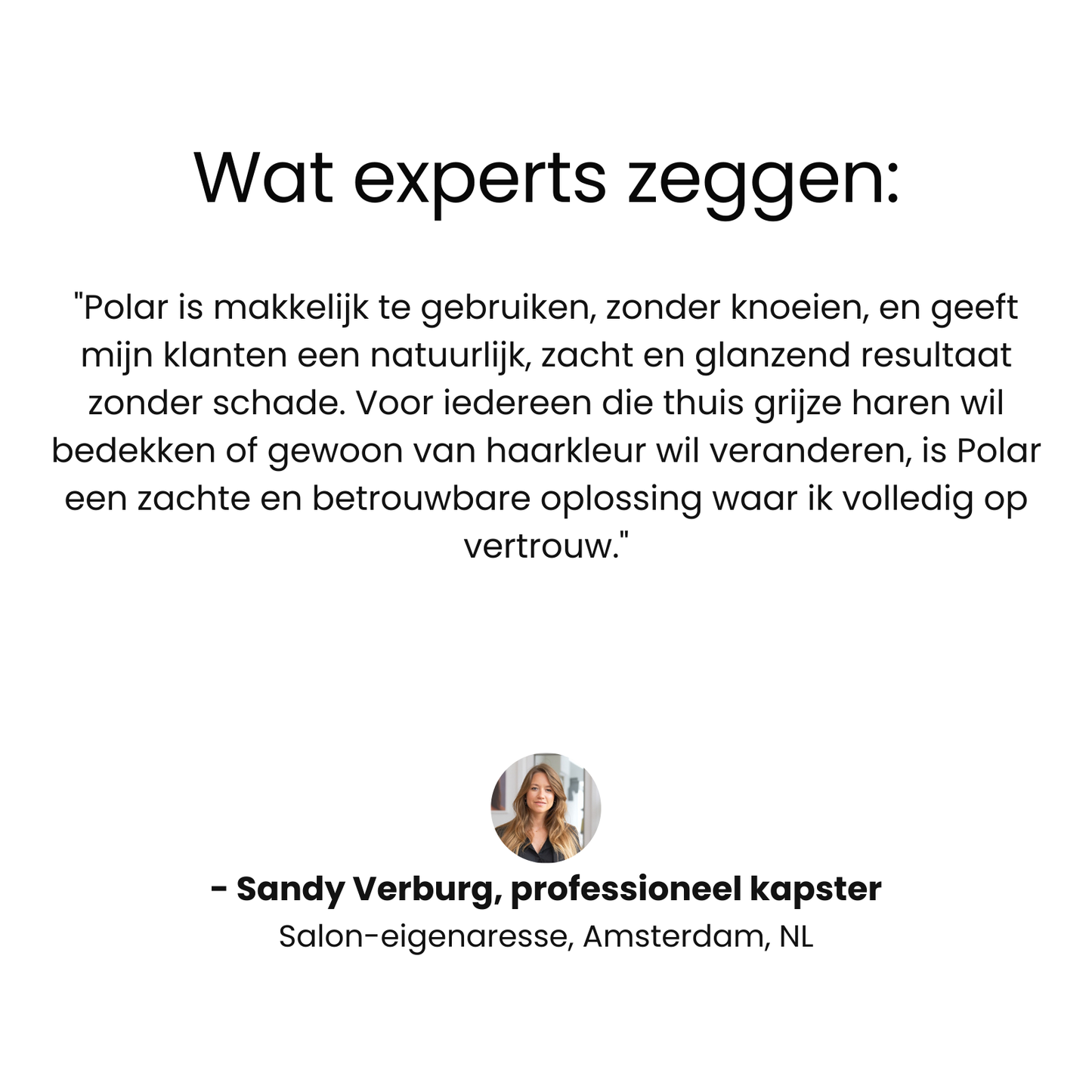 Polar Haircare Perfecte haar in 10 Minuten – Zonder enkele schade