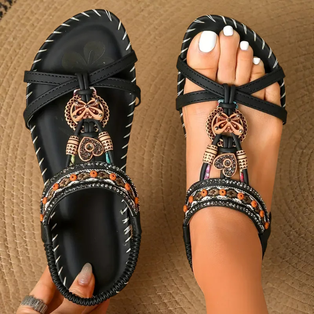 Nada™ | Sandali ortopedici in stile Ibiza per comfort ed eleganza