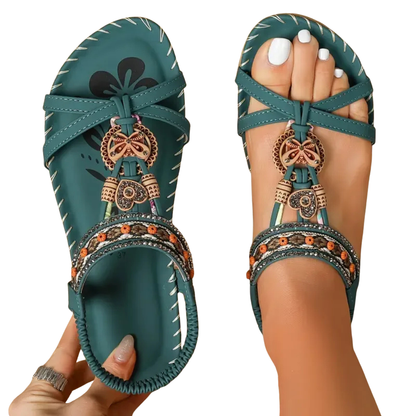 Nada™ | Sandali ortopedici in stile Ibiza per comfort ed eleganza