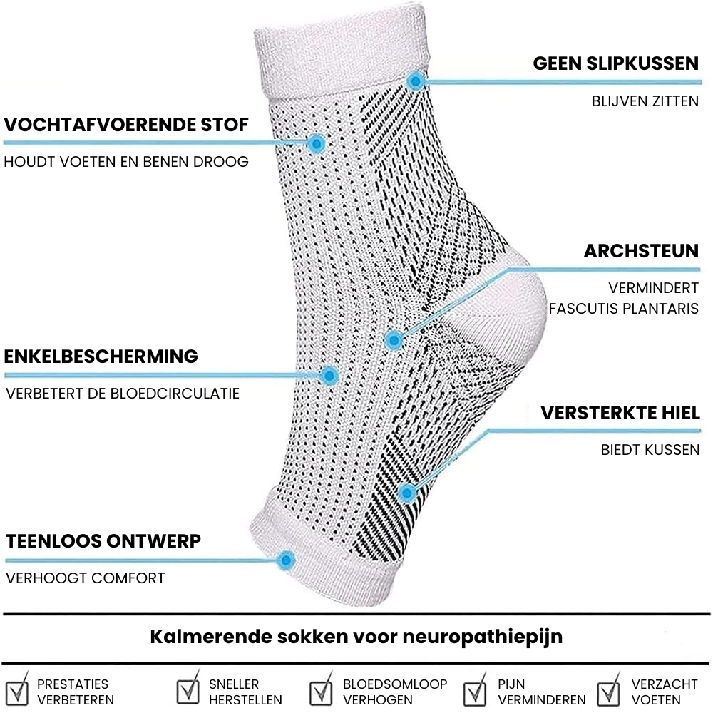 CircuStep |  Lage Compressiesokken