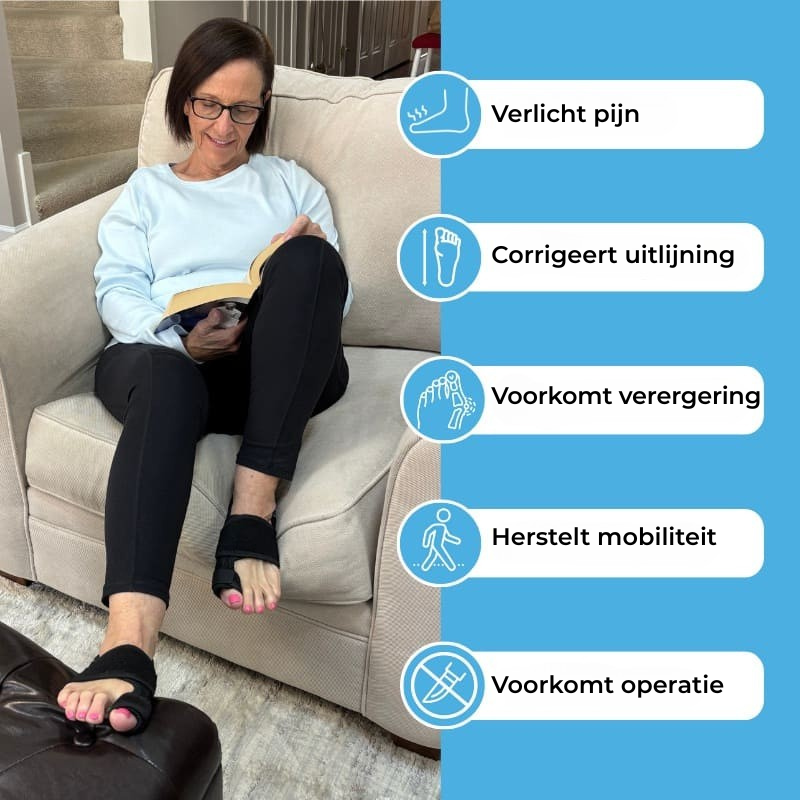 Valgus Brace | Teencorrector bij scheefstand (Hallux Valgus)
