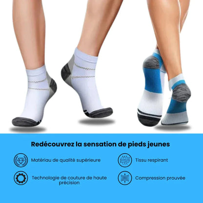 Chaussettes de Compression | Soulagement Neuropathique