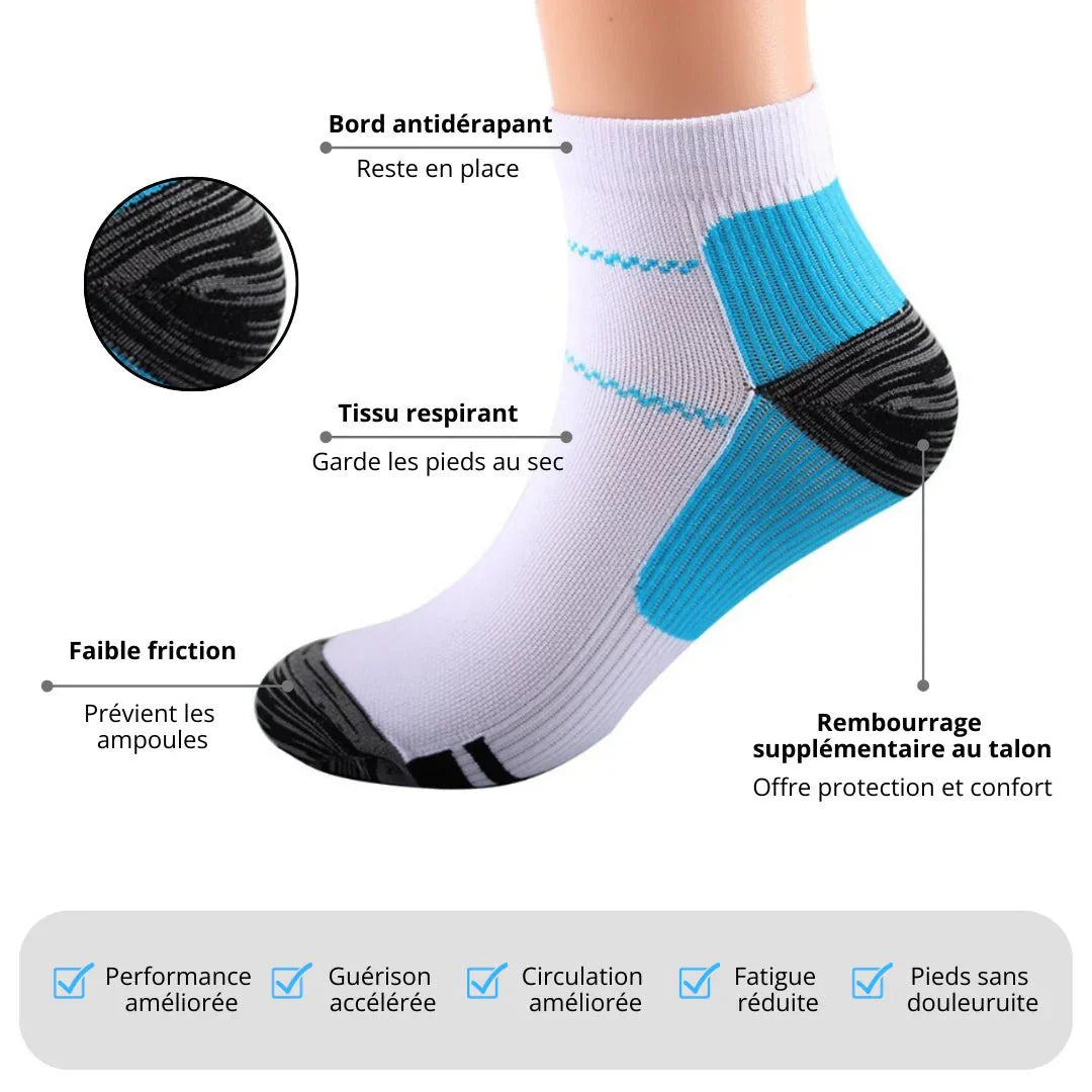 Chaussettes de Compression | Soulagement Neuropathique
