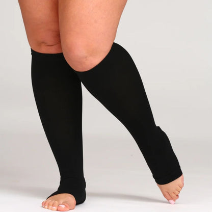 Chaussettes de contention respirante orteils libres (20-30 mmHg)